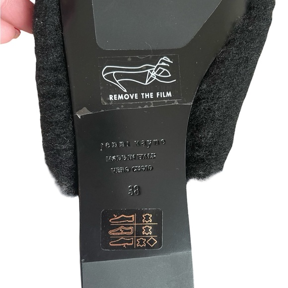 Jenni Kayne Black Sherling Mules - Picture 4 of 4